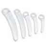 ClearlyHorny Kit de 5 Plugs Transparents Clear Claws